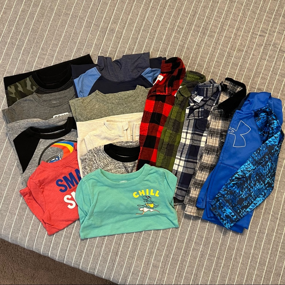 Lot of 2T long sleeve shirts